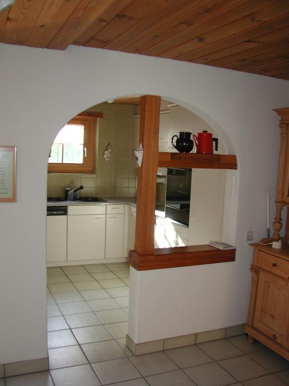 Ferienwohnung Gadenstatt Davos Buitenkant foto