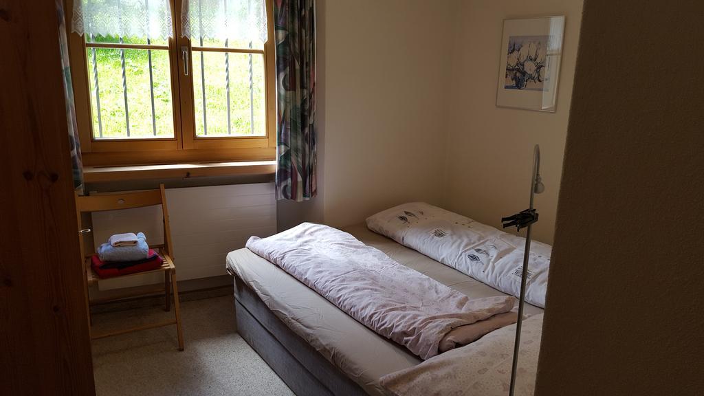 Ferienwohnung Gadenstatt Davos Buitenkant foto